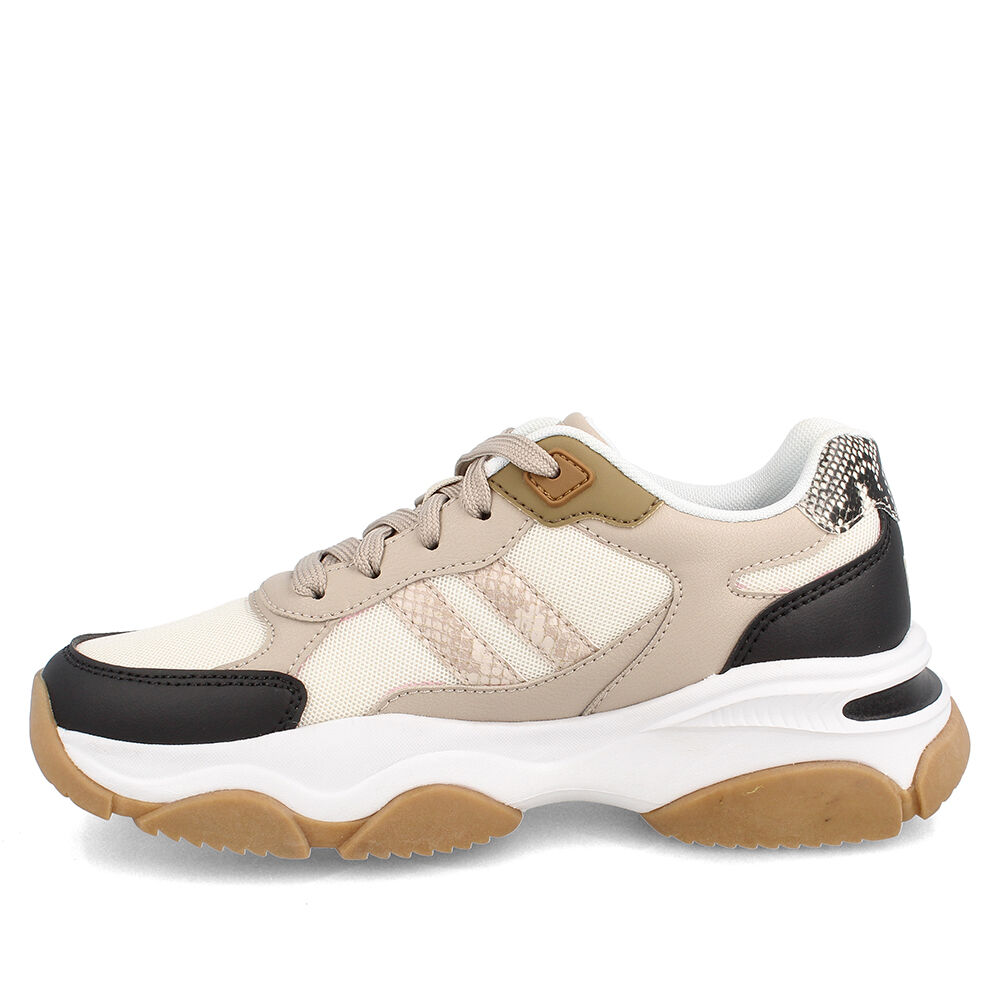 Zapatilla Mujer North Star Canna Beige - Negro image number 1.0